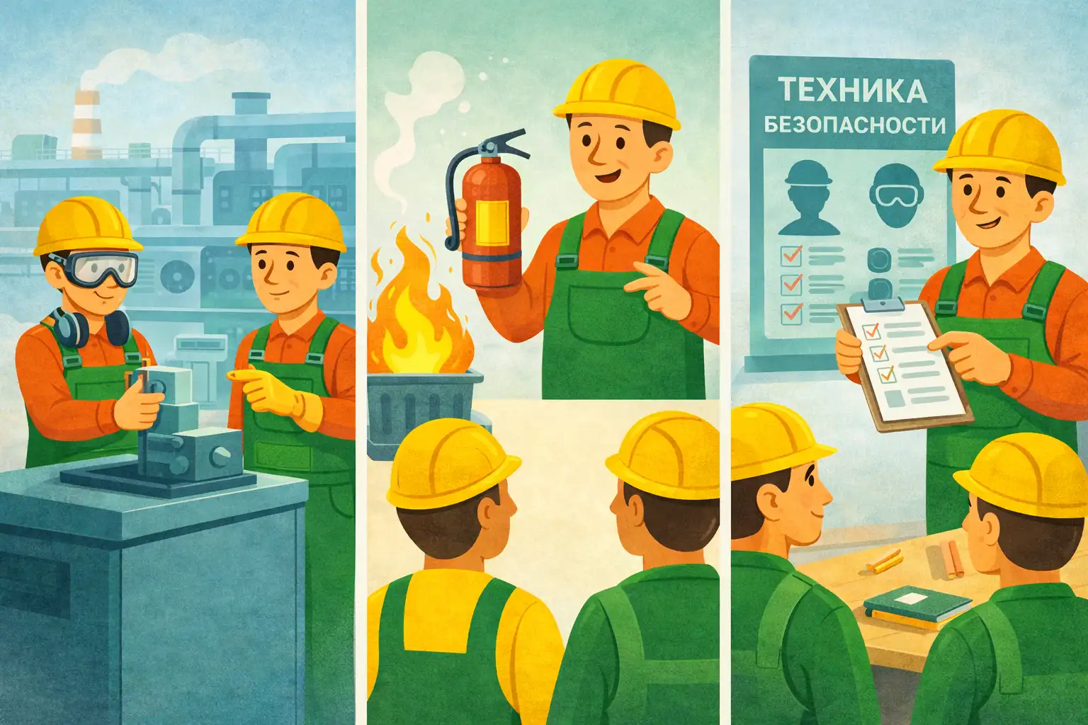 Мероприятия по охране труда на производстве